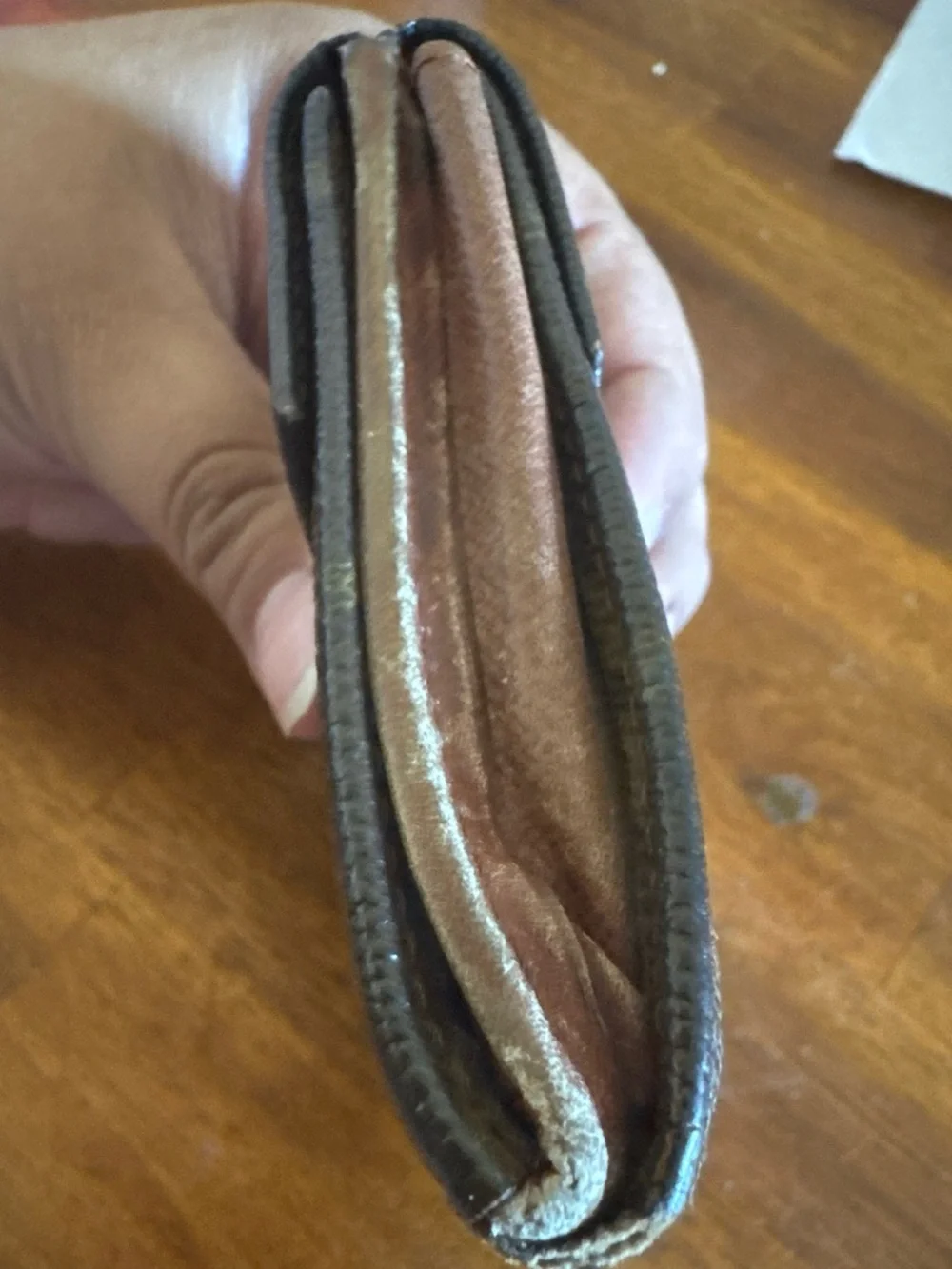 1987 vintage Louis Vuitton Monogram Compact Wallet